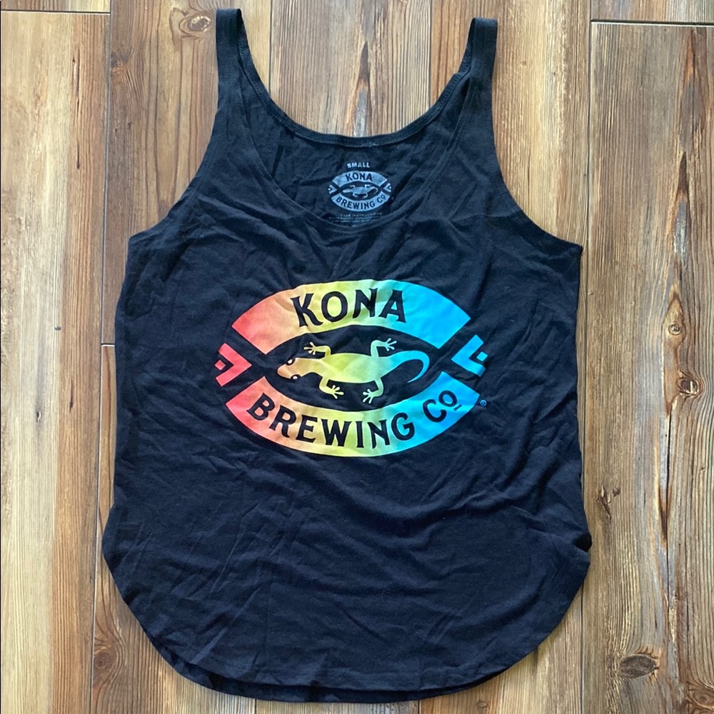Kona Brewing Co Black Tank Top
